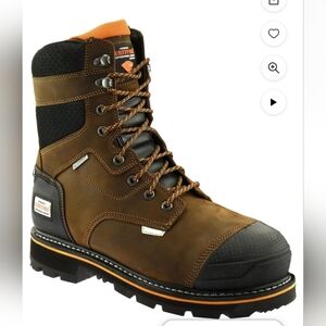 Herman Survivors Professional Series Men Size 7.5 DOZIER Steel Toe Work Boots